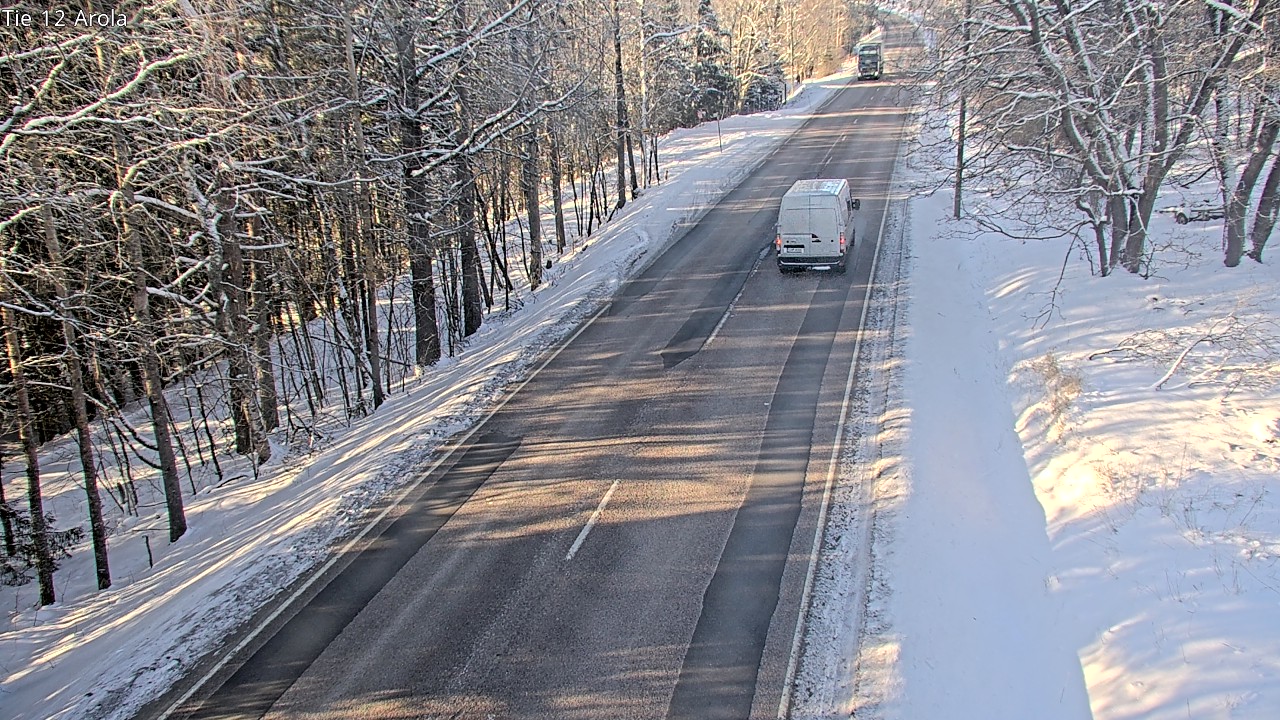 Weather Camera Image Väg 12 Nastola, Arola, Lahti, Päijät-Häme