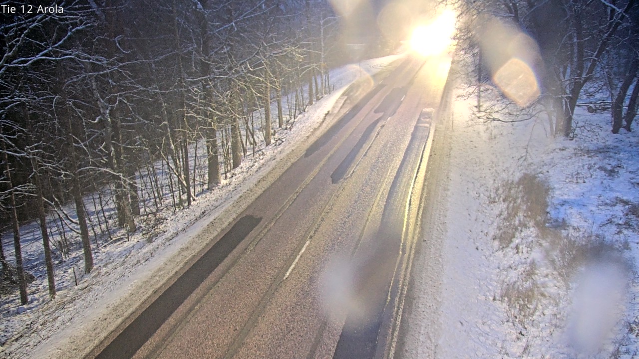 Weather Camera Image Road 12 Nastola, Arola, Lahti, Päijät-Häme