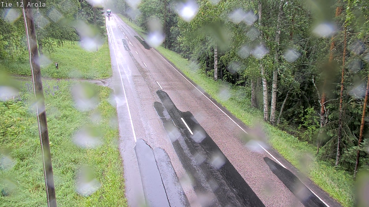 Weather Camera Image Väg 12 Nastola, Arola, Lahti, Päijät-Häme