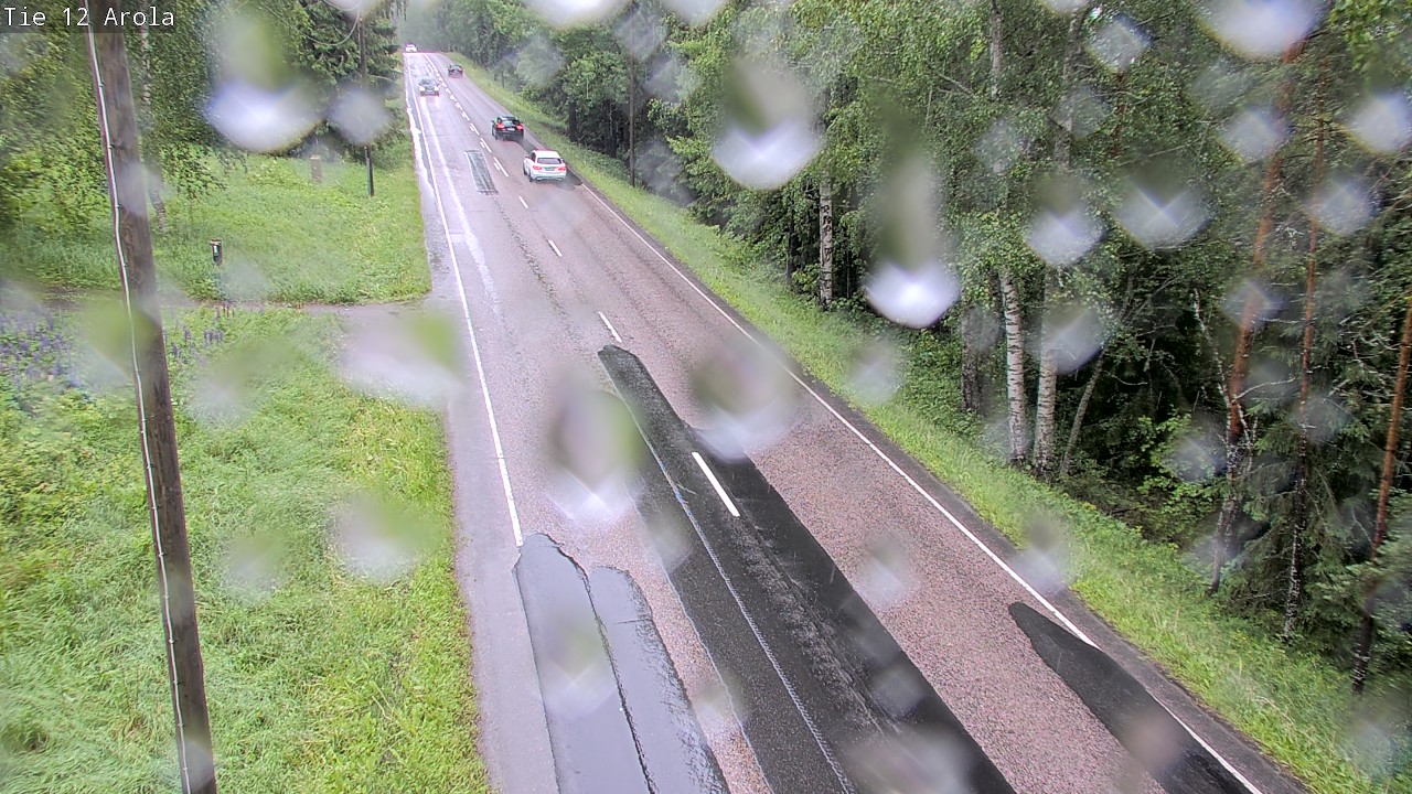 Weather Camera Image Väg 12 Nastola, Arola, Lahti, Päijät-Häme