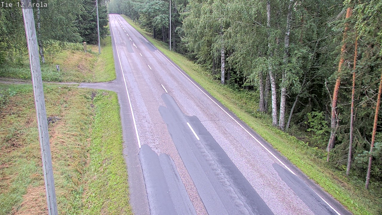 Weather Camera Image Väg 12 Nastola, Arola, Lahti, Päijät-Häme