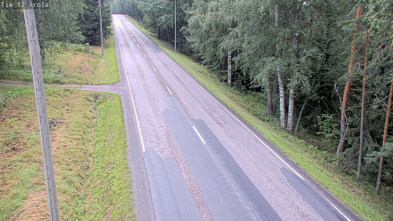 Weather Camera Image Väg 12 Nastola, Arola, Lahti, Päijät-Häme