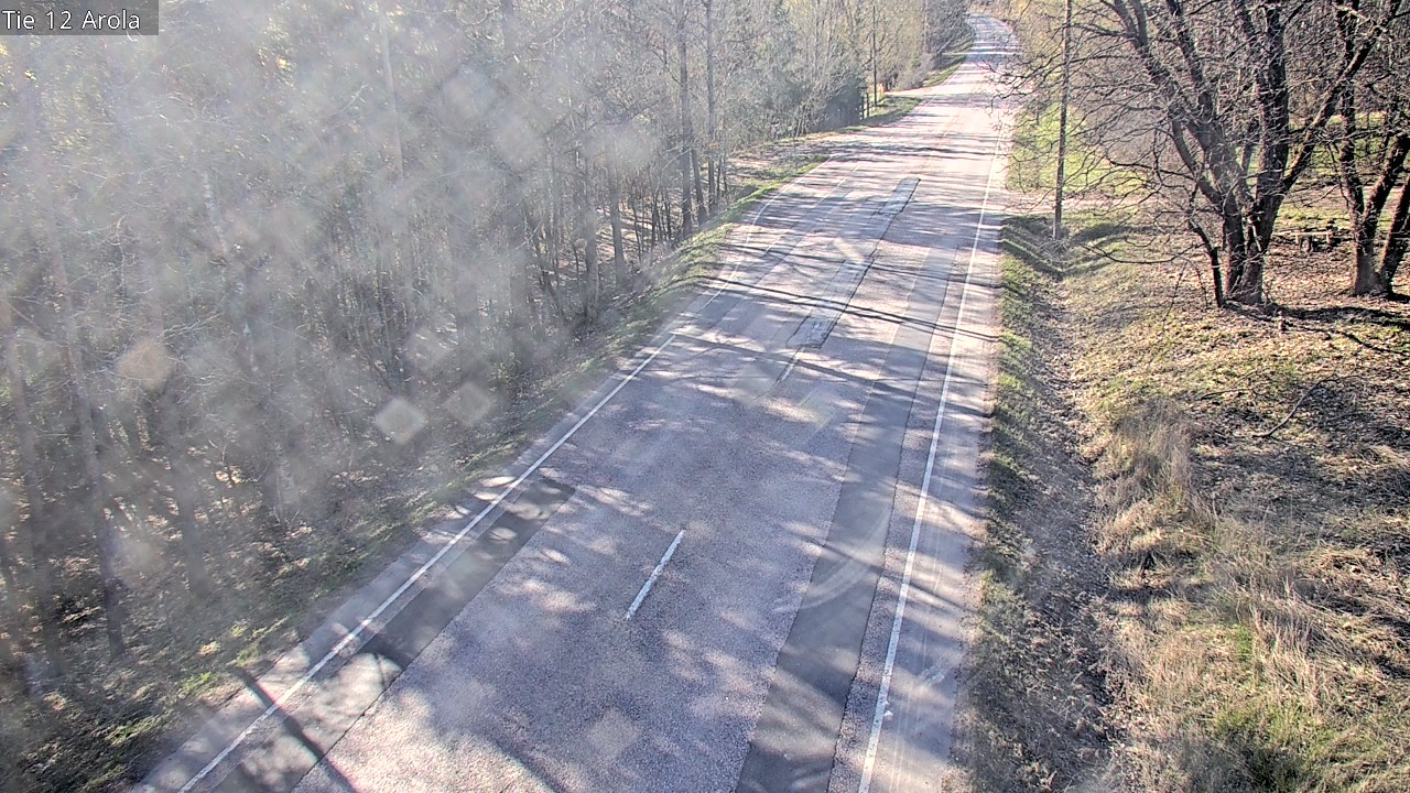 Weather Camera Image Väg 12 Nastola, Arola, Lahti, Päijät-Häme