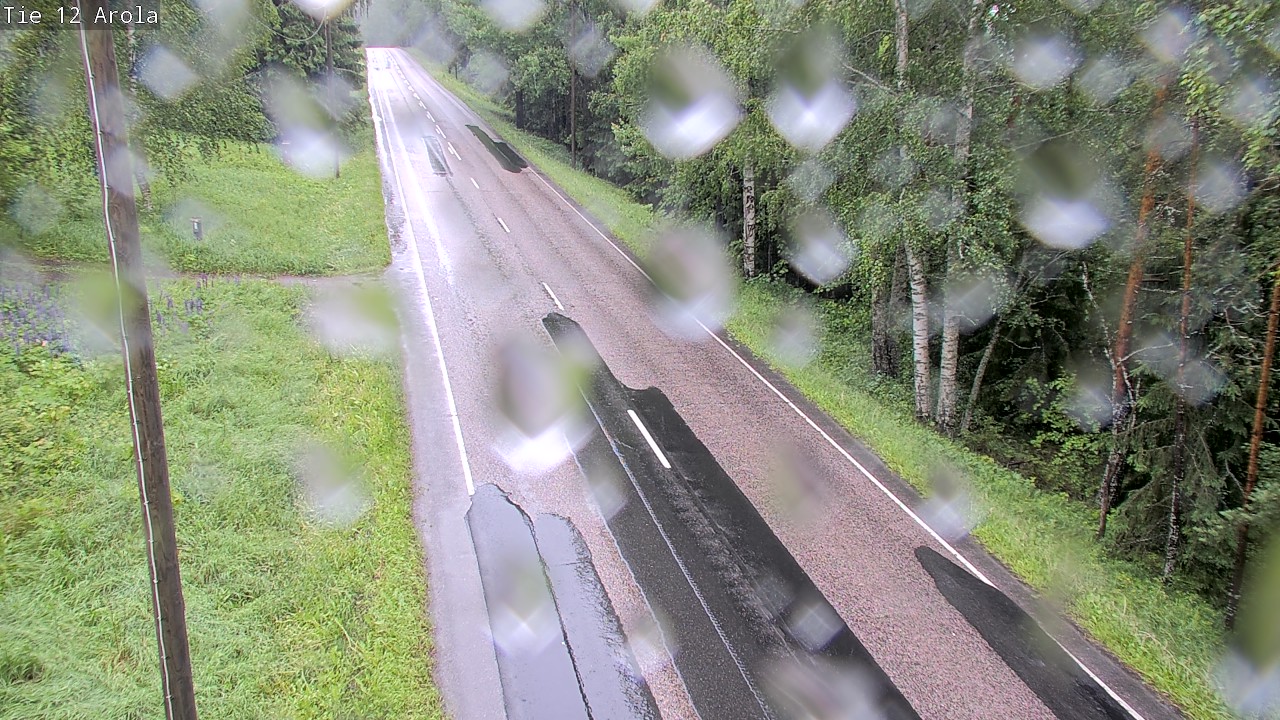 Weather Camera Image Väg 12 Nastola, Arola, Lahti, Päijät-Häme