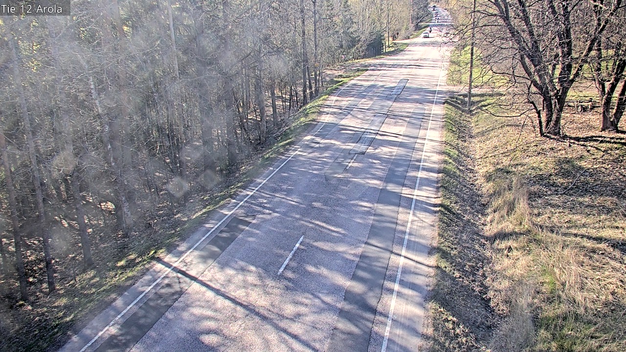 Weather Camera Image Väg 12 Nastola, Arola, Lahti, Päijät-Häme