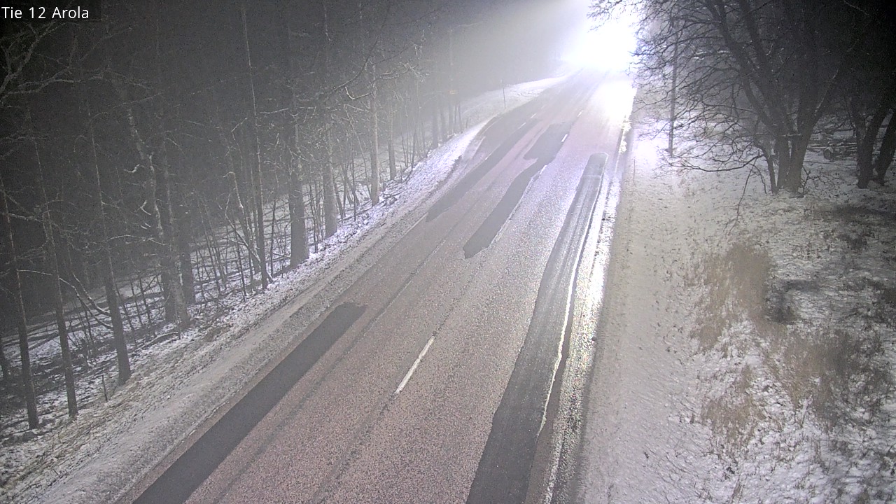 Weather Camera Image Road 12 Nastola, Arola, Lahti, Päijät-Häme
