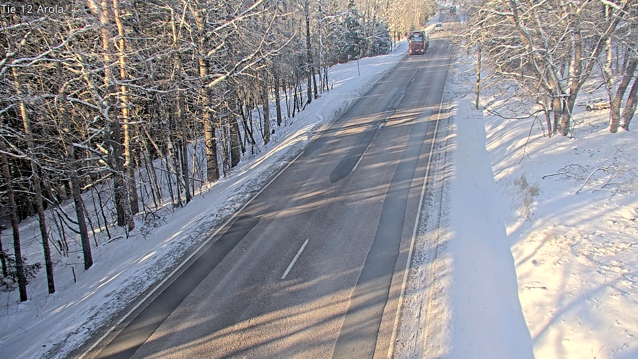 Weather Camera Image Väg 12 Nastola, Arola, Lahti, Päijät-Häme
