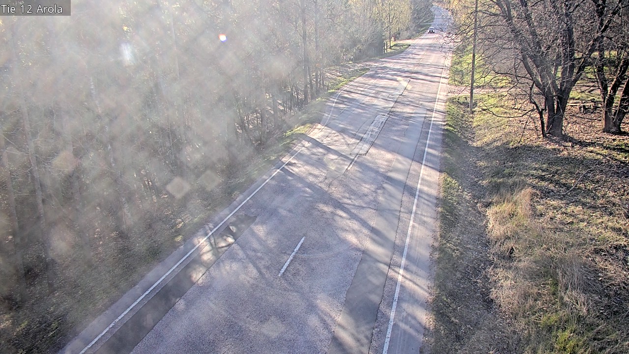 Weather Camera Image Väg 12 Nastola, Arola, Lahti, Päijät-Häme