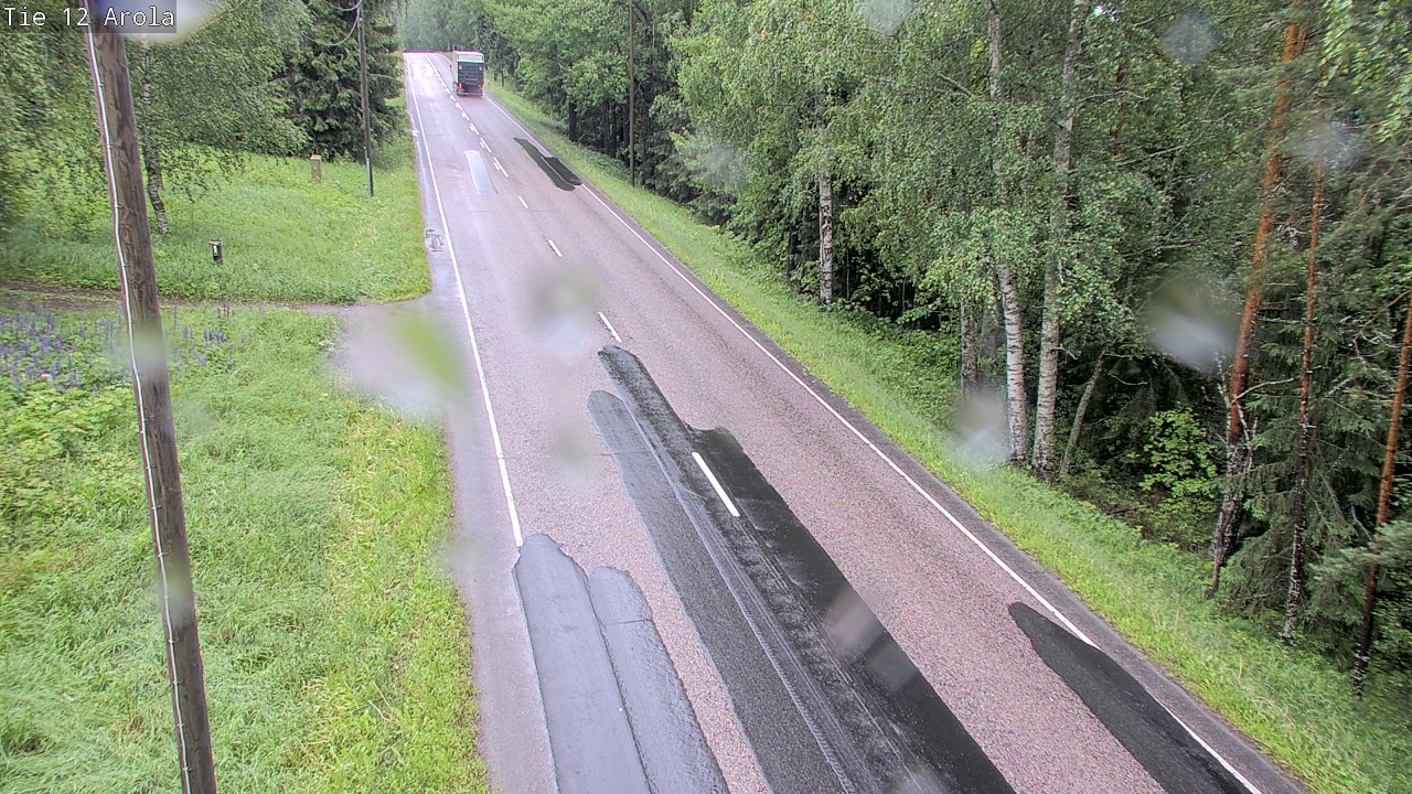 Weather Camera Image Väg 12 Nastola, Arola, Lahti, Päijät-Häme