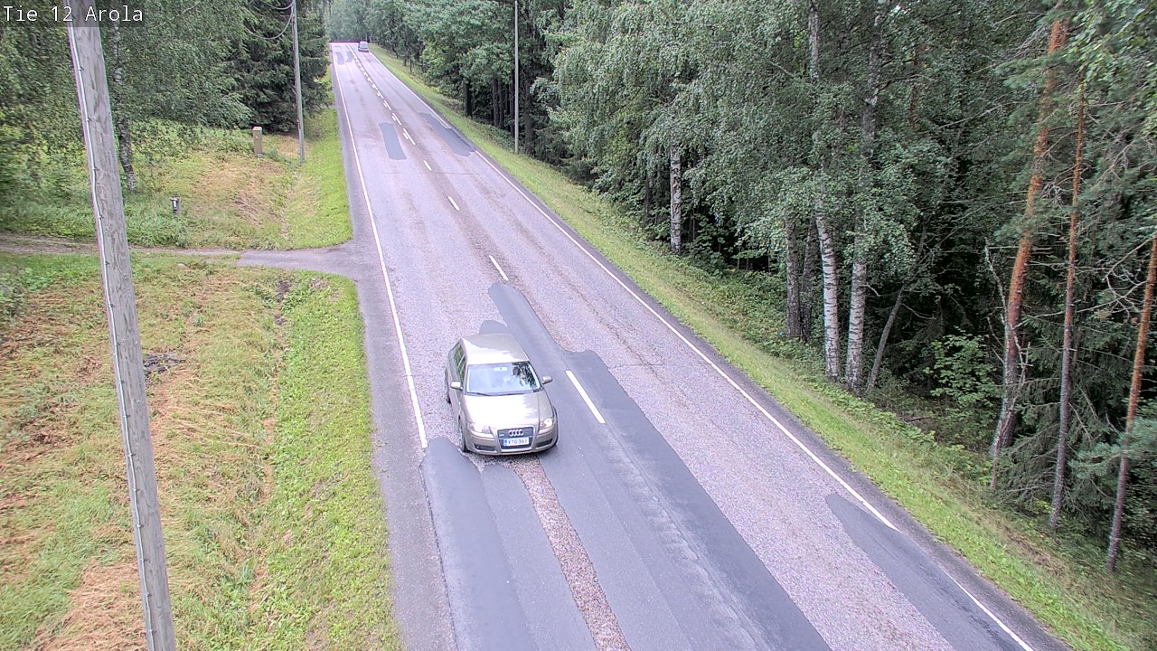 Weather Camera Image Väg 12 Nastola, Arola, Lahti, Päijät-Häme