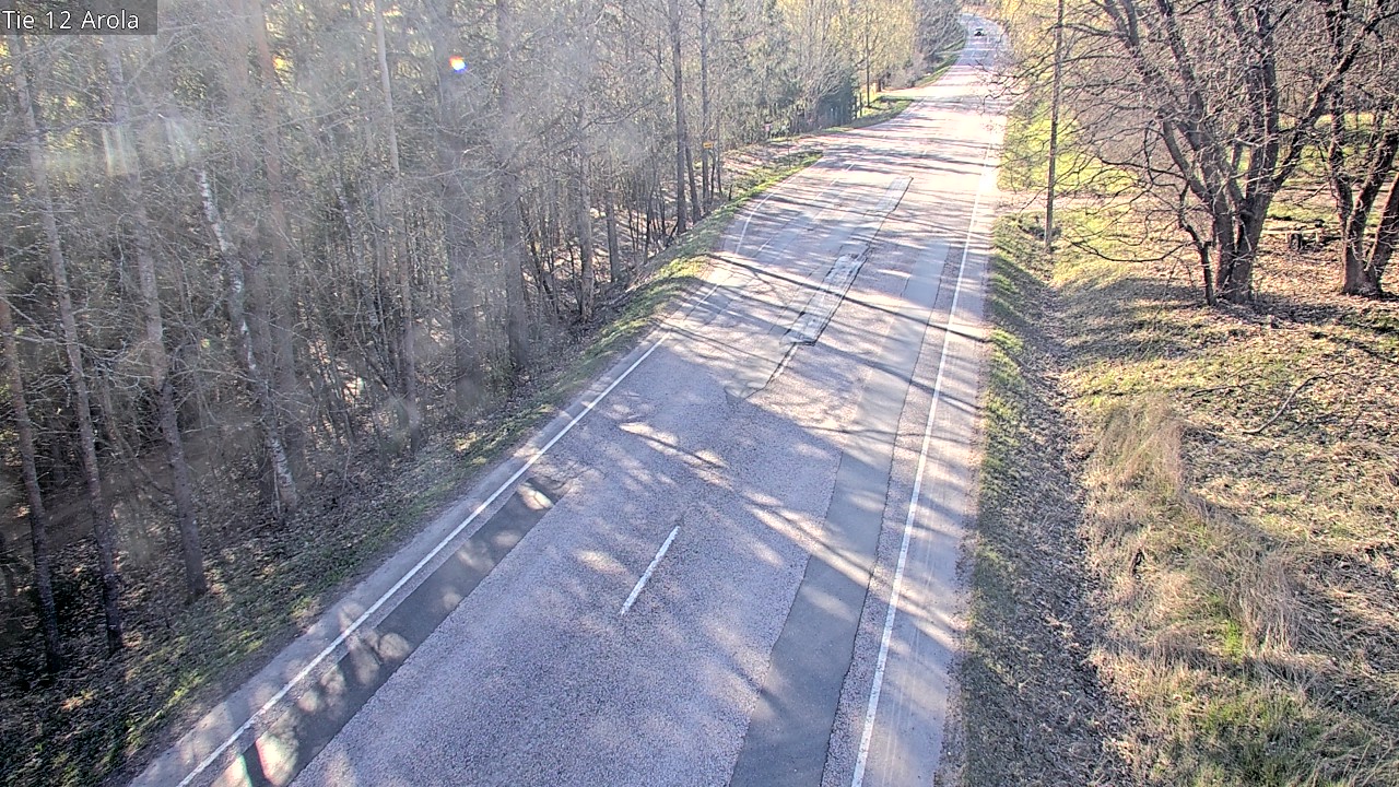 Weather Camera Image Väg 12 Nastola, Arola, Lahti, Päijät-Häme