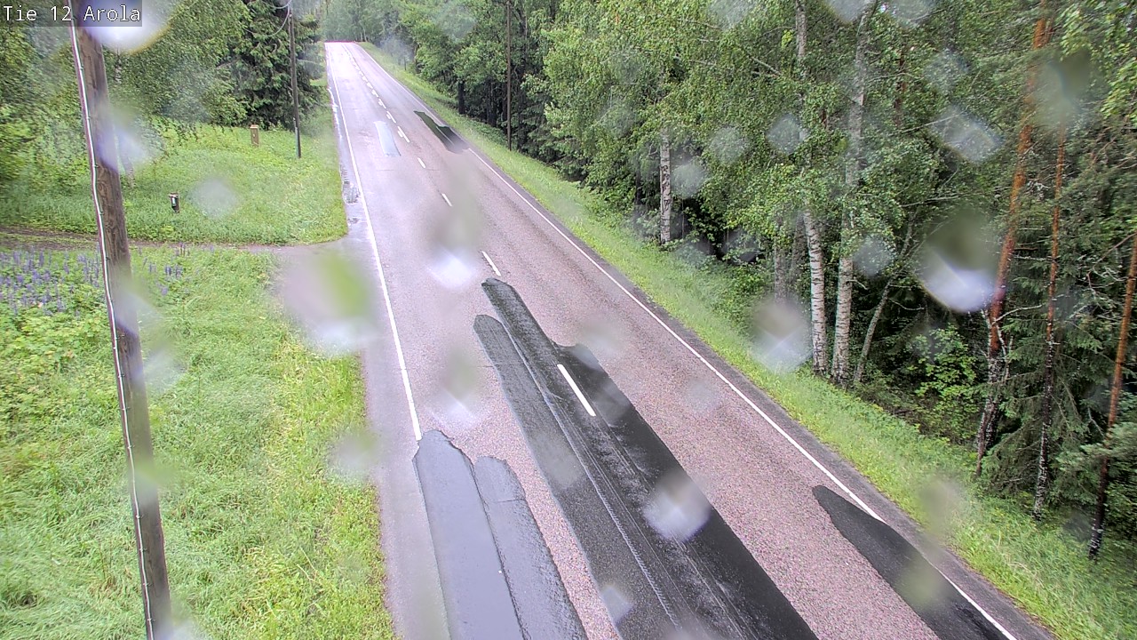 Weather Camera Image Väg 12 Nastola, Arola, Lahti, Päijät-Häme