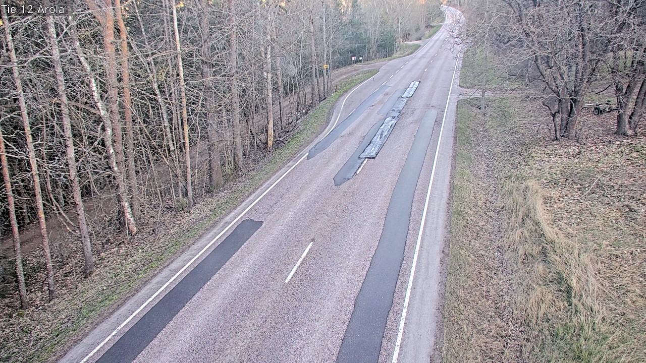Weather Camera Image Väg 12 Nastola, Arola, Lahti, Päijät-Häme