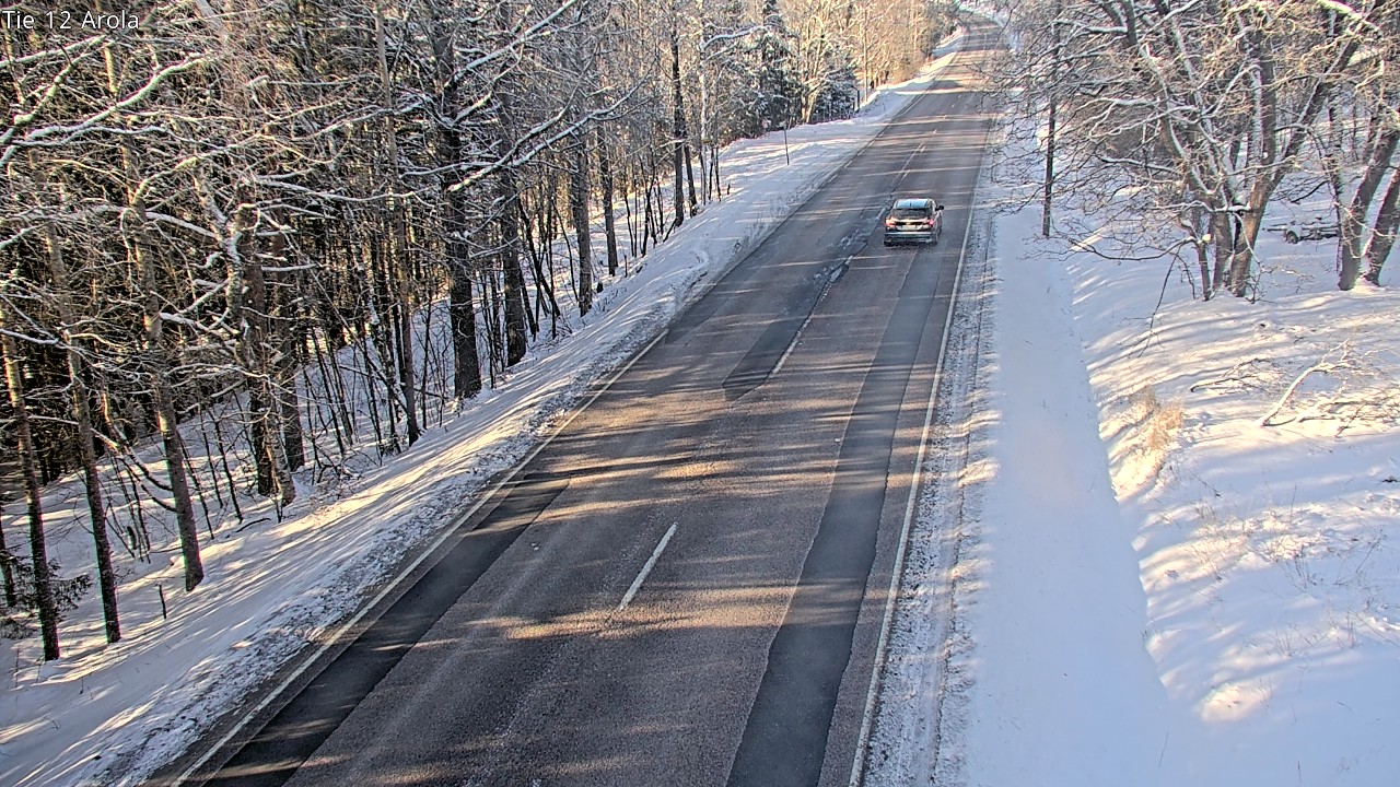 Weather Camera Image Väg 12 Nastola, Arola, Lahti, Päijät-Häme