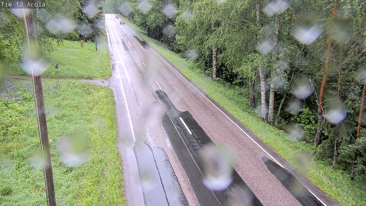 Weather Camera Image Väg 12 Nastola, Arola, Lahti, Päijät-Häme
