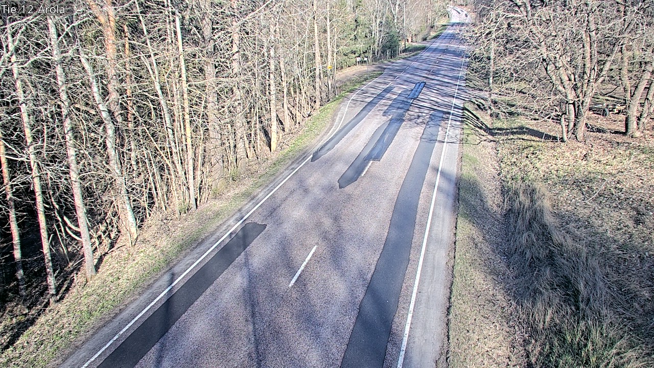 Weather Camera Image Väg 12 Nastola, Arola, Lahti, Päijät-Häme