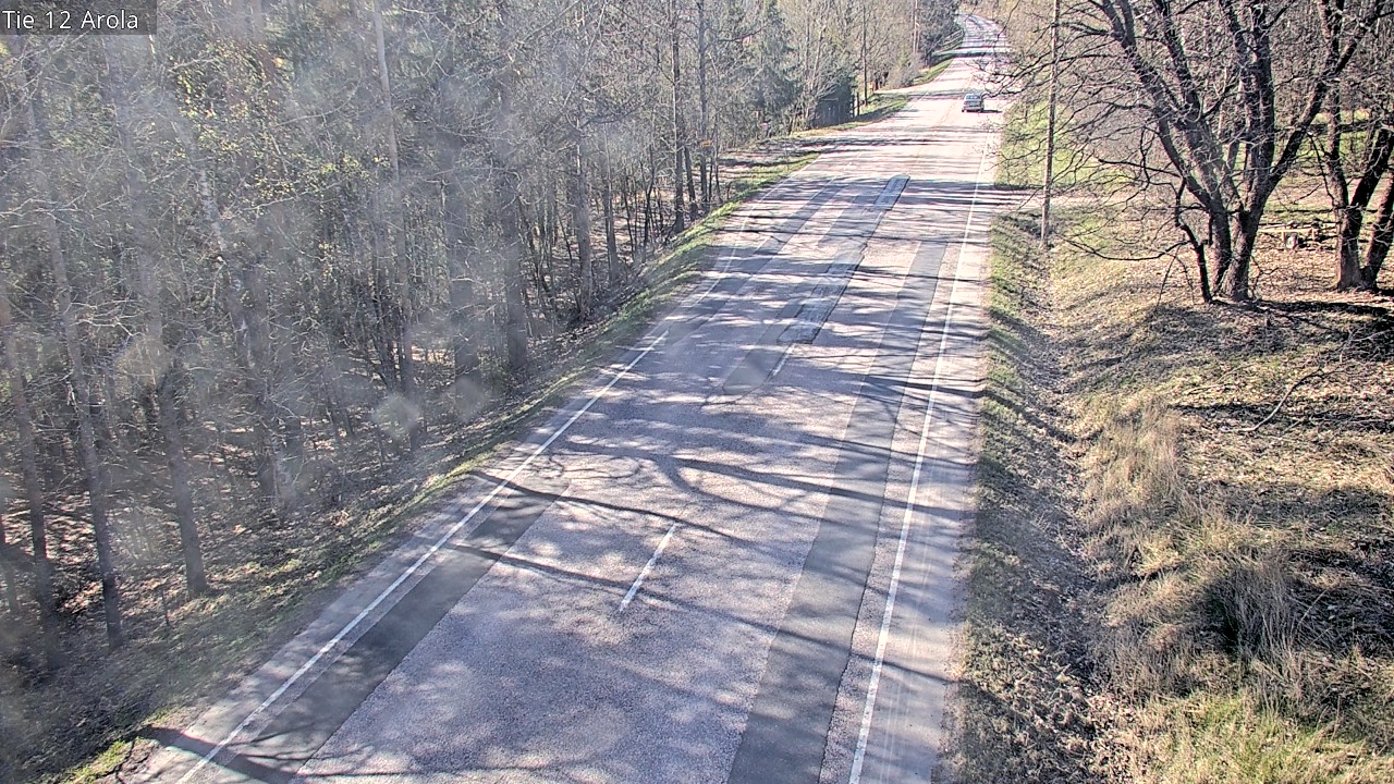 Weather Camera Image Väg 12 Nastola, Arola, Lahti, Päijät-Häme