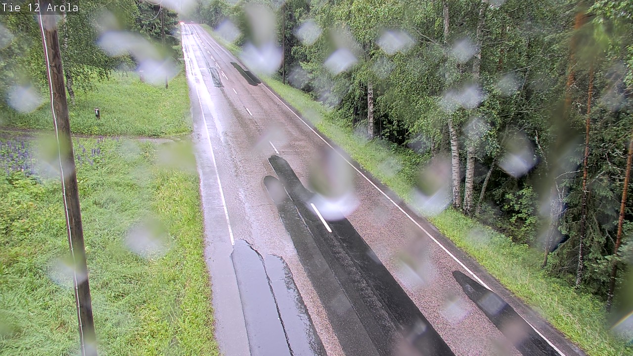Weather Camera Image Väg 12 Nastola, Arola, Lahti, Päijät-Häme