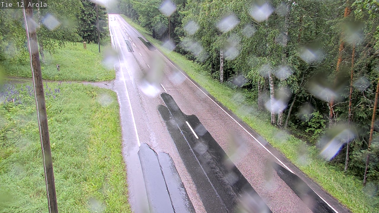 Weather Camera Image Väg 12 Nastola, Arola, Lahti, Päijät-Häme