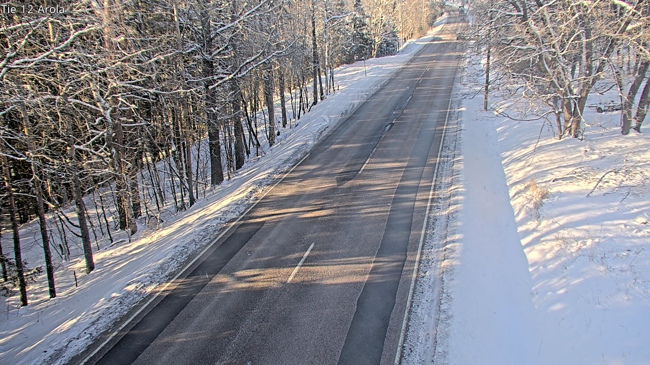 Weather Camera Image Väg 12 Nastola, Arola, Lahti, Päijät-Häme