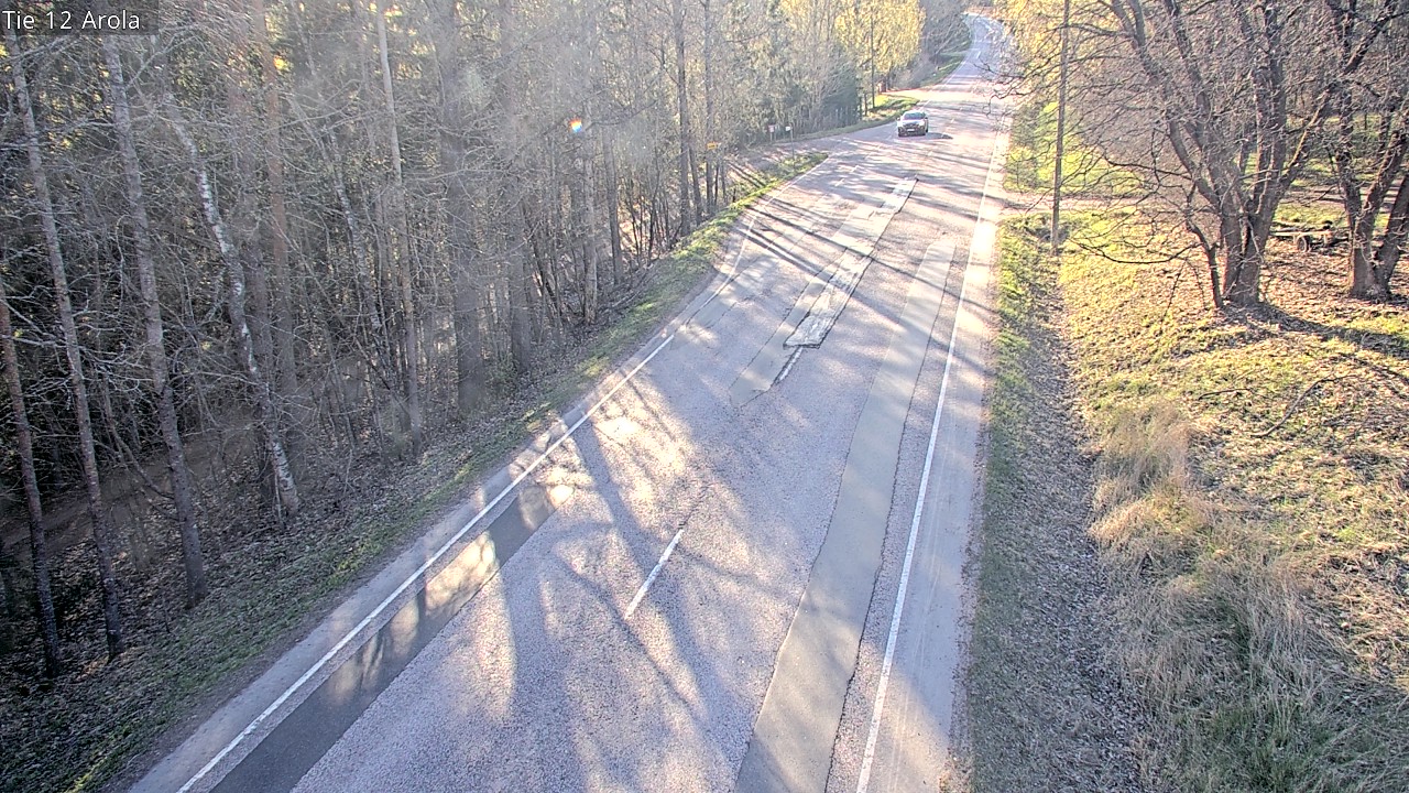Weather Camera Image Väg 12 Nastola, Arola, Lahti, Päijät-Häme