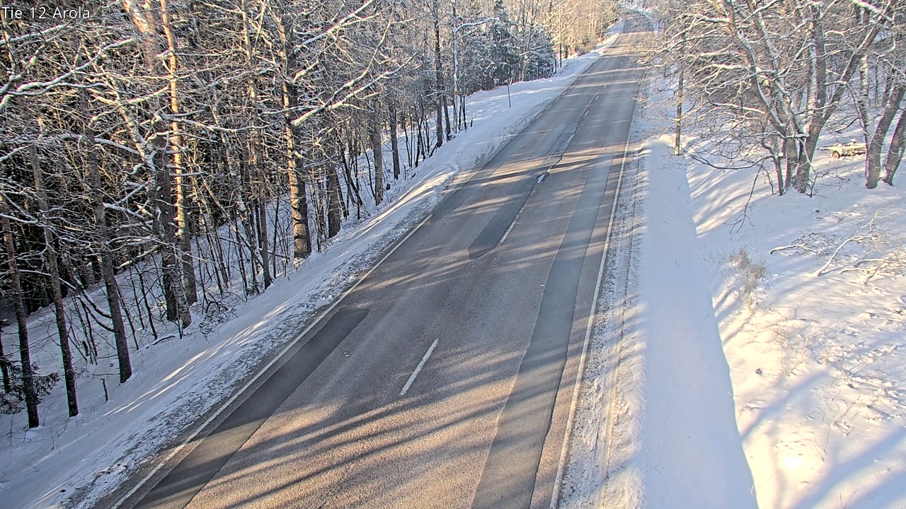 Weather Camera Image Väg 12 Nastola, Arola, Lahti, Päijät-Häme
