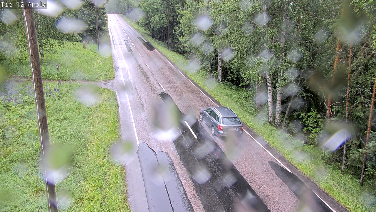 Weather Camera Image Väg 12 Nastola, Arola, Lahti, Päijät-Häme