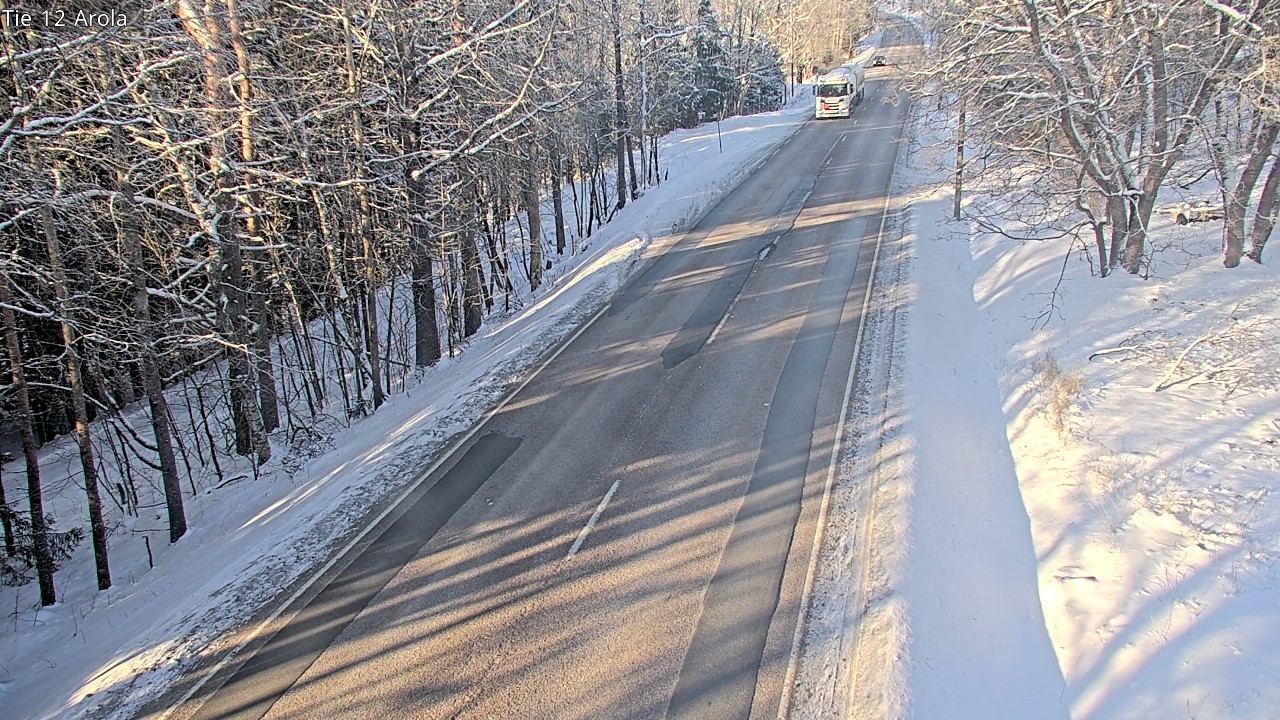 Weather Camera Image Väg 12 Nastola, Arola, Lahti, Päijät-Häme