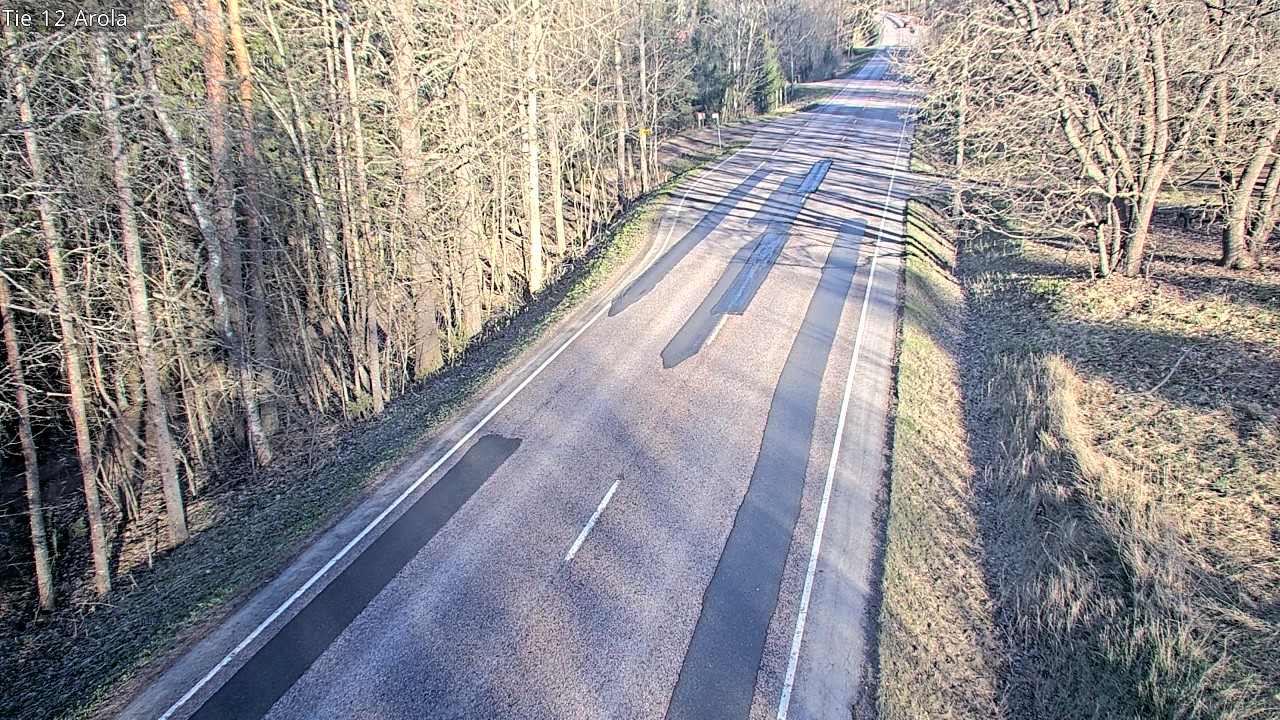 Weather Camera Image Väg 12 Nastola, Arola, Lahti, Päijät-Häme