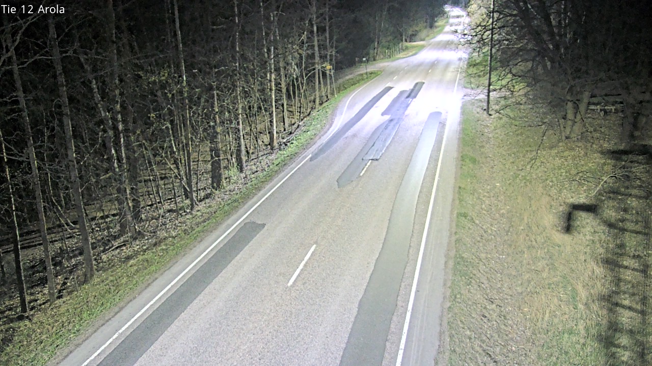 Weather Camera Image Väg 12 Nastola, Arola, Lahti, Päijät-Häme