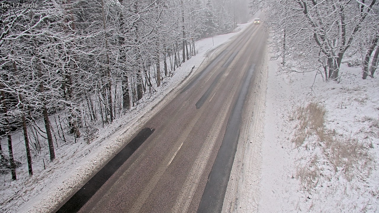 Weather Camera Image Road 12 Nastola, Arola, Lahti, Päijät-Häme