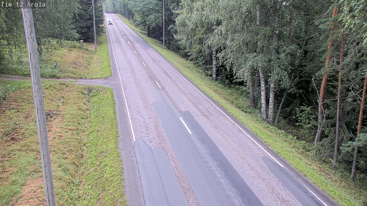 Weather Camera Image Väg 12 Nastola, Arola, Lahti, Päijät-Häme
