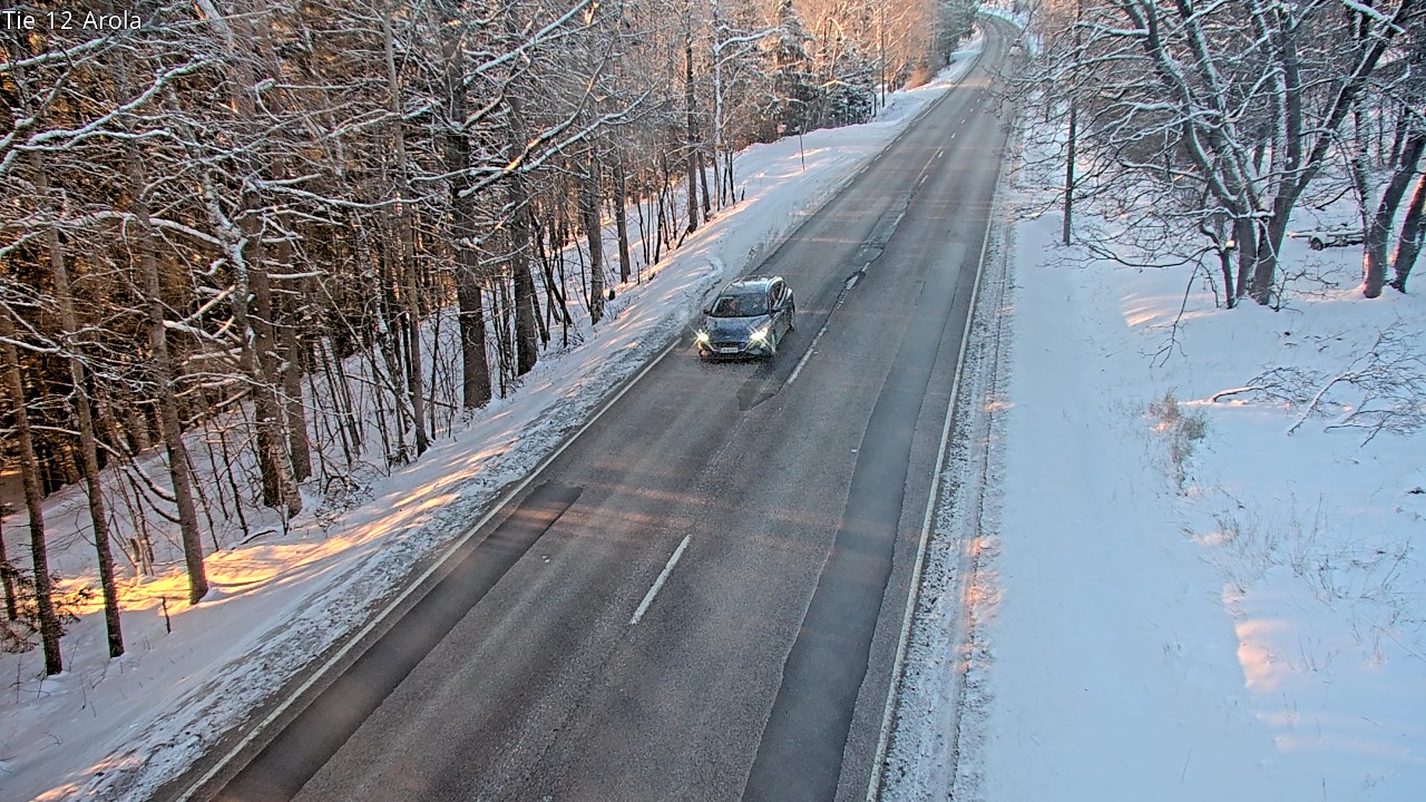 Weather Camera Image Road 12 Nastola, Arola, Lahti, Päijät-Häme