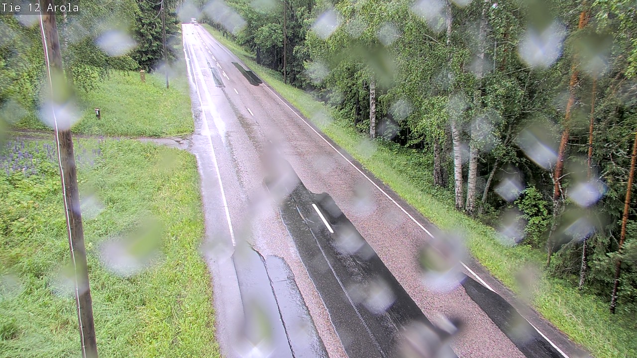 Weather Camera Image Väg 12 Nastola, Arola, Lahti, Päijät-Häme