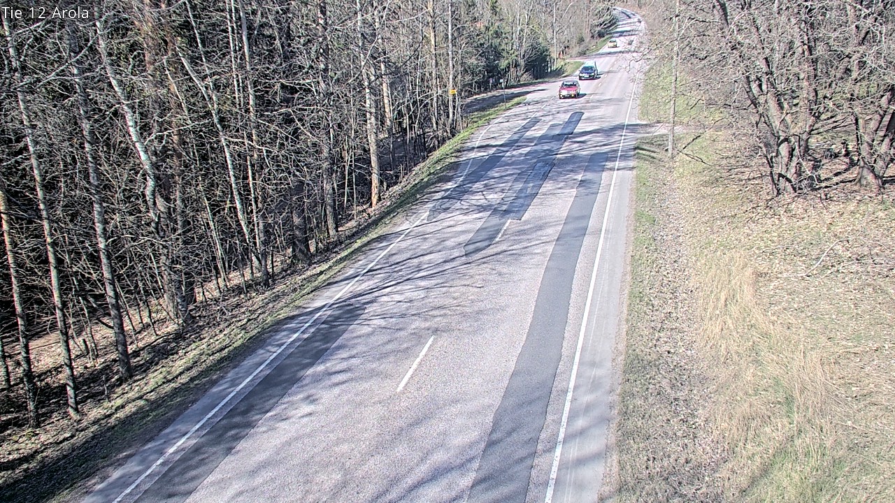 Weather Camera Image Väg 12 Nastola, Arola, Lahti, Päijät-Häme
