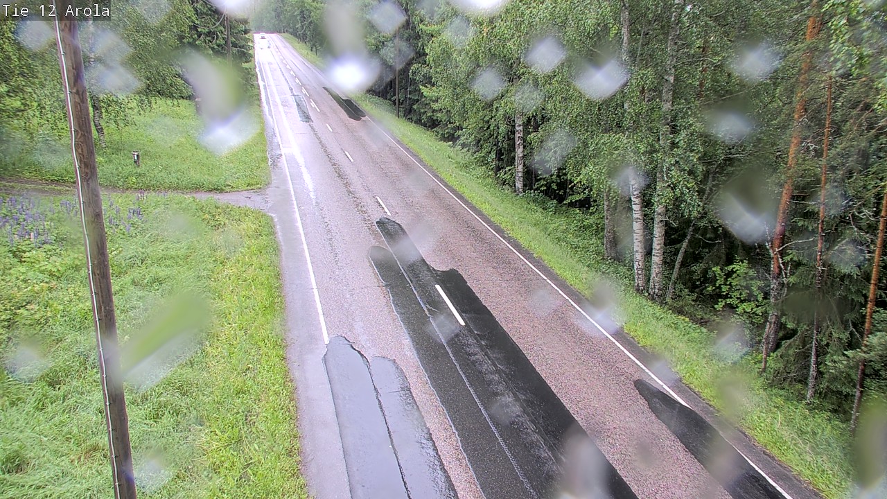 Weather Camera Image Väg 12 Nastola, Arola, Lahti, Päijät-Häme