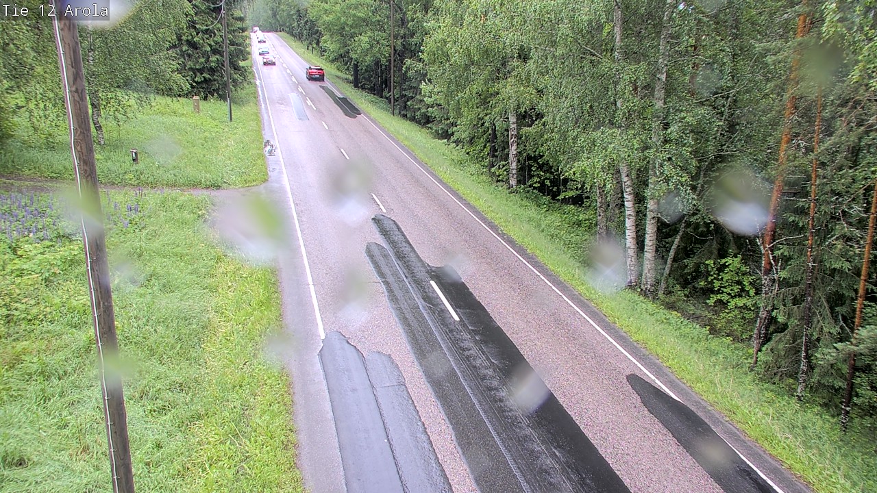 Weather Camera Image Väg 12 Nastola, Arola, Lahti, Päijät-Häme
