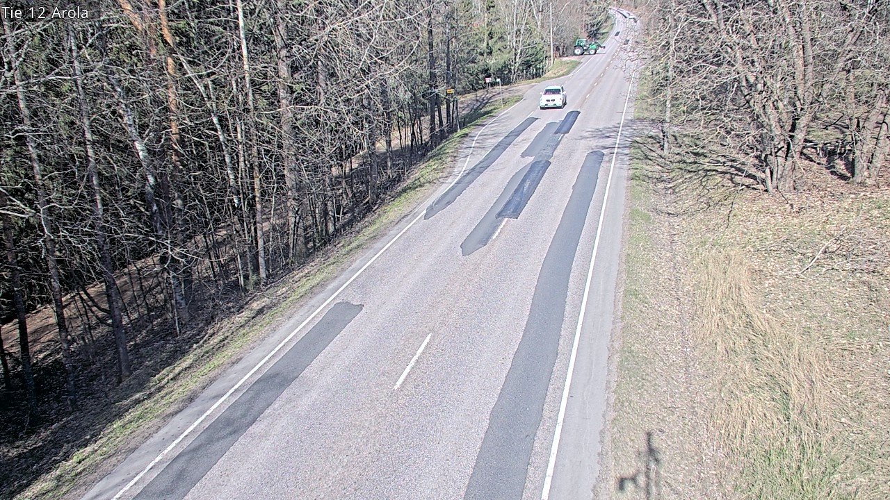 Weather Camera Image Väg 12 Nastola, Arola, Lahti, Päijät-Häme