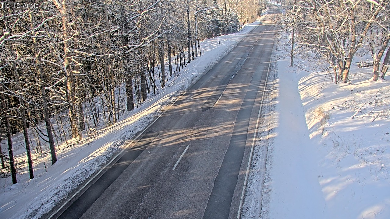 Weather Camera Image Väg 12 Nastola, Arola, Lahti, Päijät-Häme