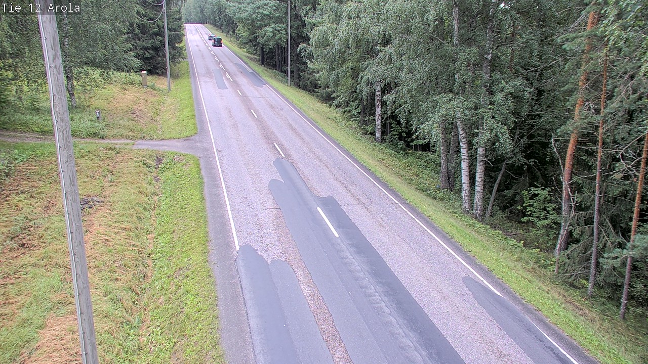 Weather Camera Image Väg 12 Nastola, Arola, Lahti, Päijät-Häme