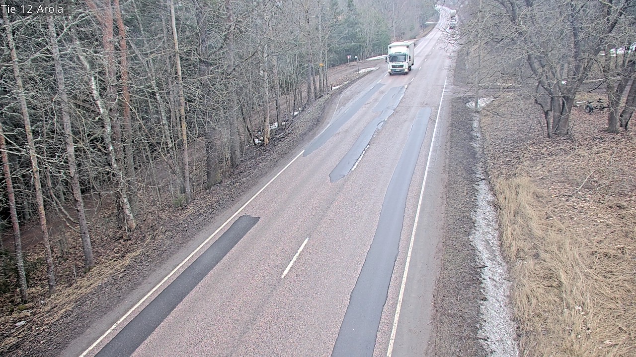 Weather Camera Image Road 12 Nastola, Arola, Lahti, Päijät-Häme