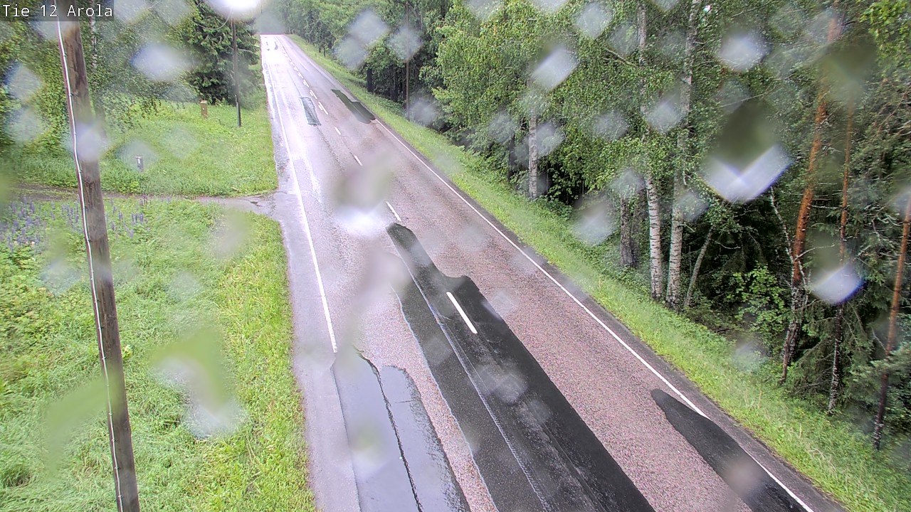 Weather Camera Image Väg 12 Nastola, Arola, Lahti, Päijät-Häme