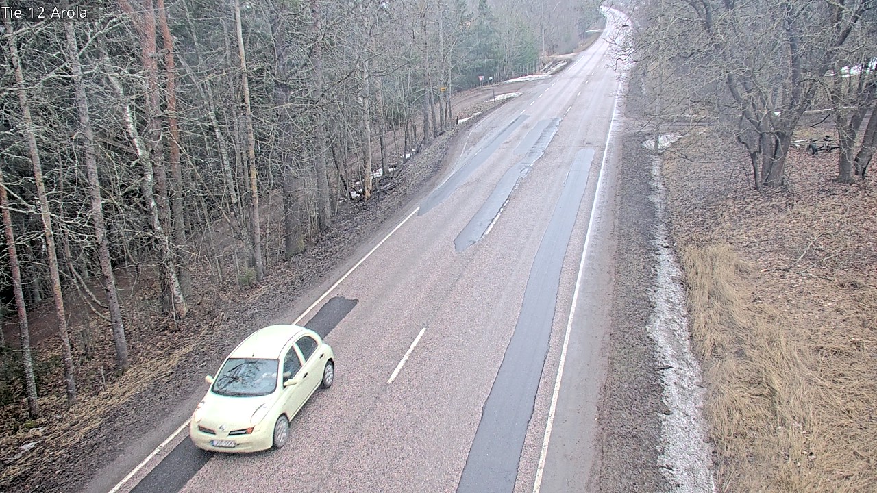 Weather Camera Image Road 12 Nastola, Arola, Lahti, Päijät-Häme