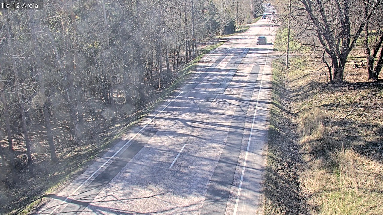 Weather Camera Image Väg 12 Nastola, Arola, Lahti, Päijät-Häme