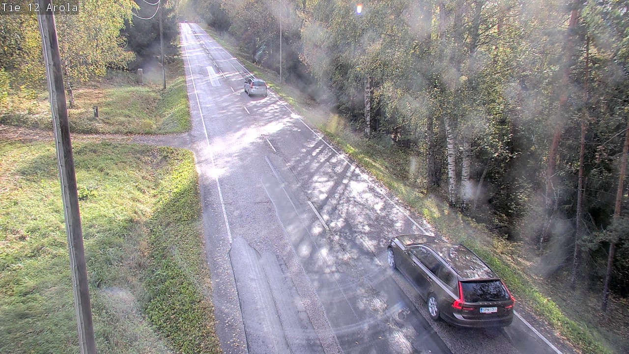 Weather Camera Image Väg 12 Nastola, Arola, Lahti, Päijät-Häme