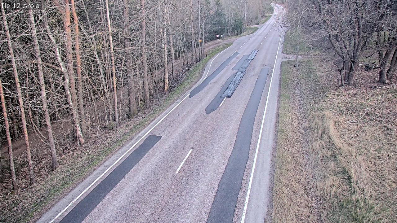 Weather Camera Image Väg 12 Nastola, Arola, Lahti, Päijät-Häme