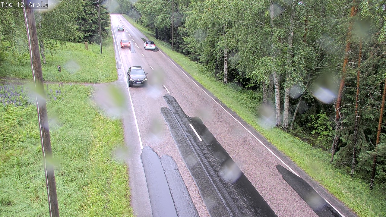 Weather Camera Image Väg 12 Nastola, Arola, Lahti, Päijät-Häme