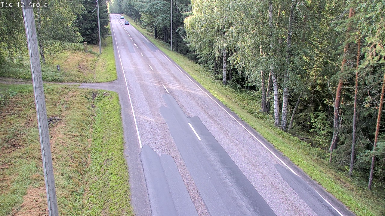 Weather Camera Image Väg 12 Nastola, Arola, Lahti, Päijät-Häme
