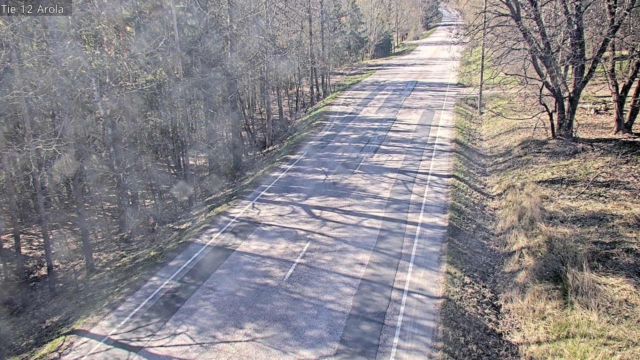 Weather Camera Image Väg 12 Nastola, Arola, Lahti, Päijät-Häme