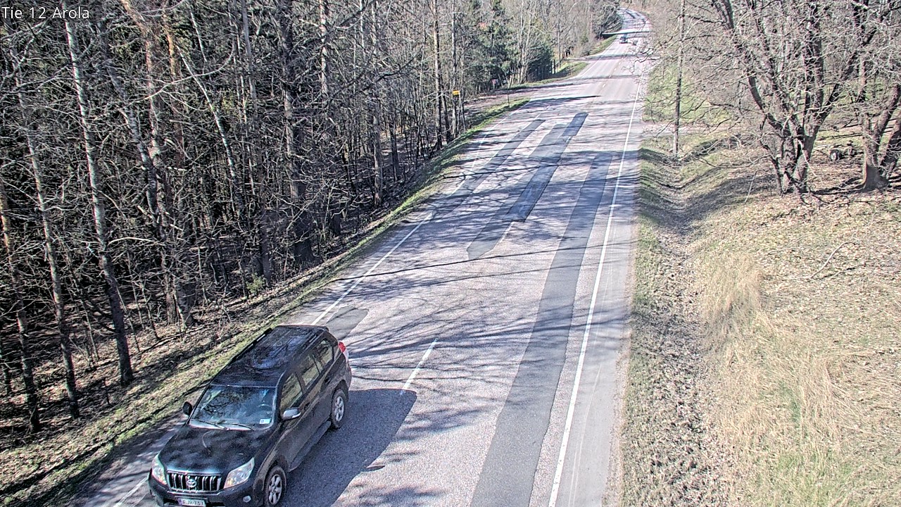 Weather Camera Image Väg 12 Nastola, Arola, Lahti, Päijät-Häme